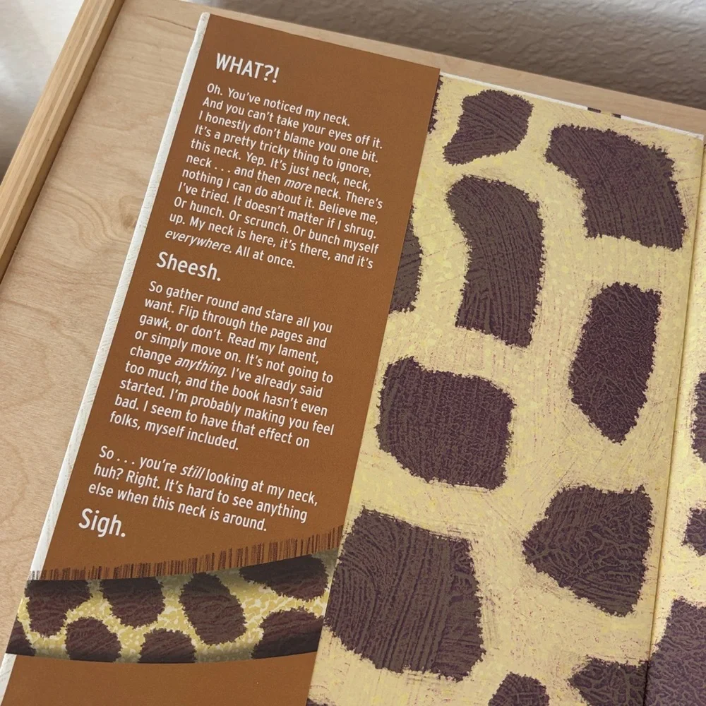 Giraffe Problems Book - Children’s Hardcover Book